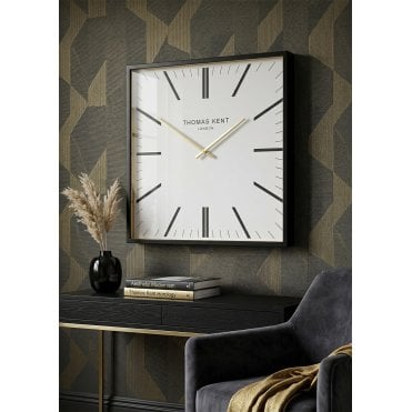 16" Gaarick Clock White