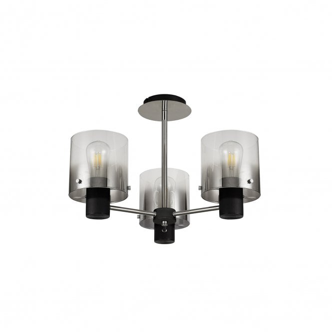 Abigail 3 Light Semi Flush