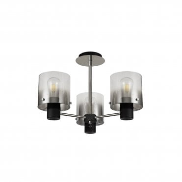 Abigail 3 Light Semi Flush