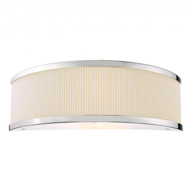 Aglaia Fabric and Metal Wall Light