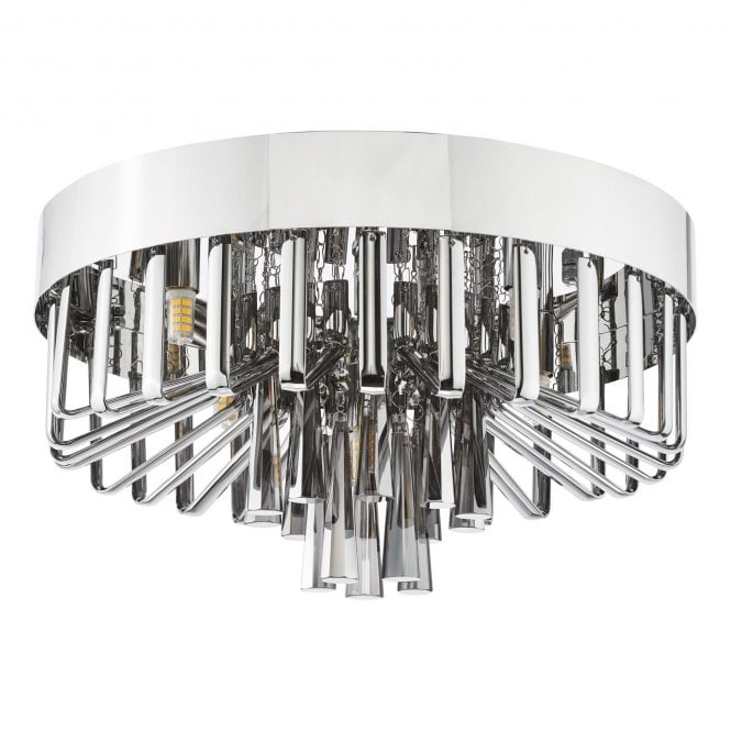 Aira 5 Light Flush Smoked