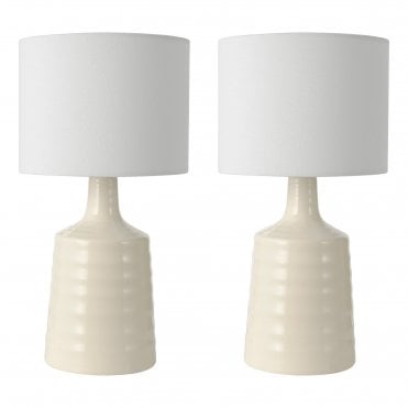 Alistair 1 Light Table Lamp - Twin Pack