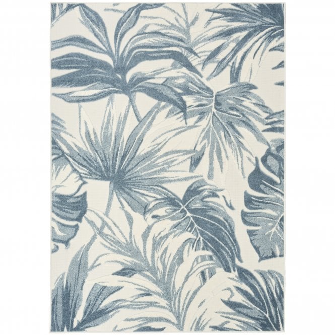 Aloha 43 Ivory Blue Outdoor Rug