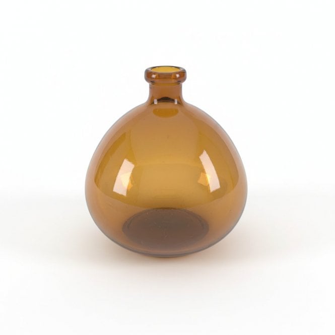 Amber Glass Vase