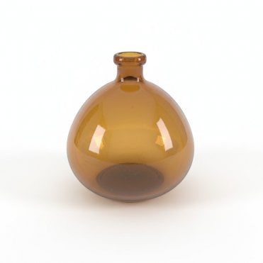 Amber Glass Vase
