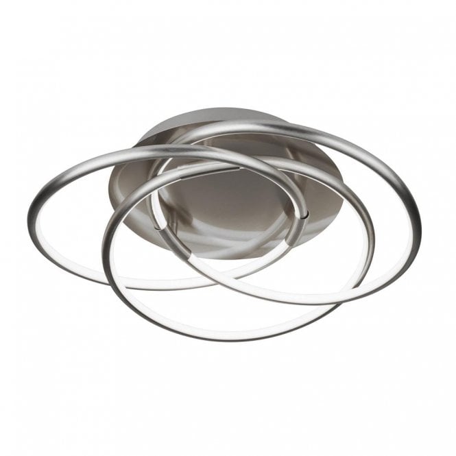 Ambleside Led Flush Satin Silver