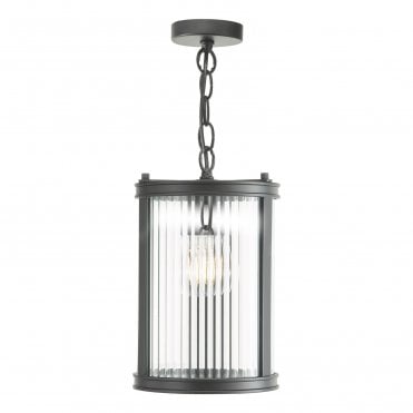 Antheia Ribbed Glass Pendant