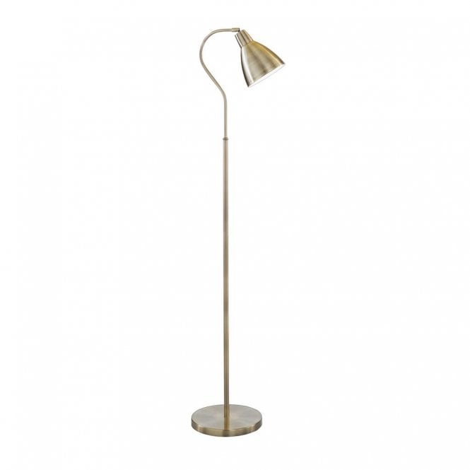 Avon Floor Lamp Antique Brass