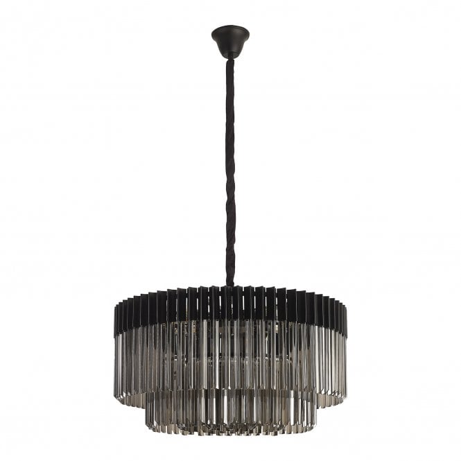 Ayla 12 Light Pendant Smoked