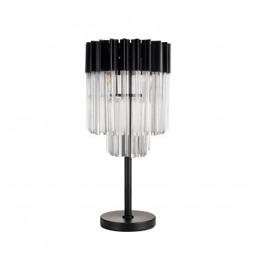 Ayla 3 Light Table Lamp Clear