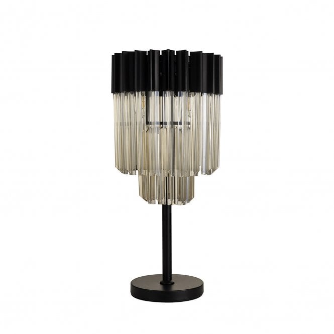 Ayla 3 Light Table Lamp Cognac