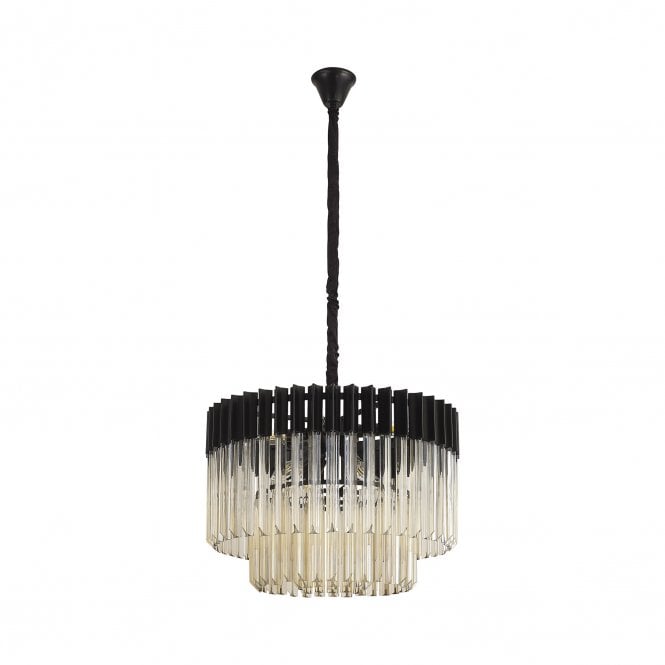 Ayla 8 Light Pendant Cognac