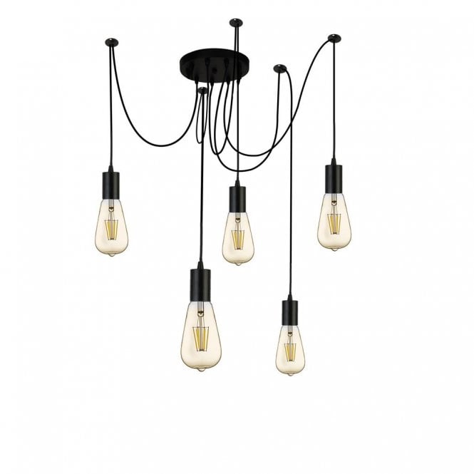 Bampton 5Lt Pendant Black