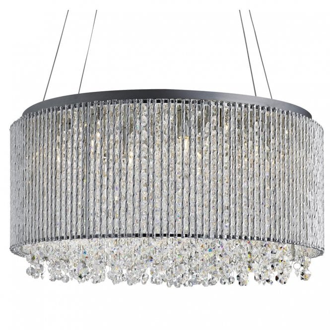 Banbury 8Lt Pendant Chrome