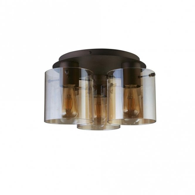 Beckermet 3 Light Flush