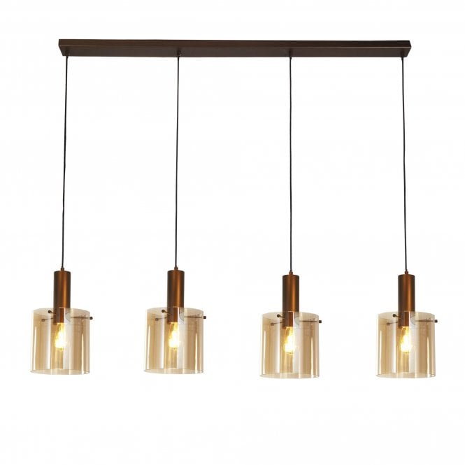 Beckermet 4Lt Bar Pendant