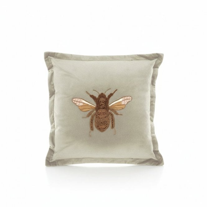 Bee Sequin Quartz Cushion