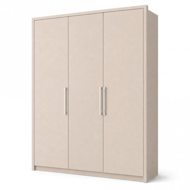 Berlin 150cm 3 Door All Wood Hinged Robe