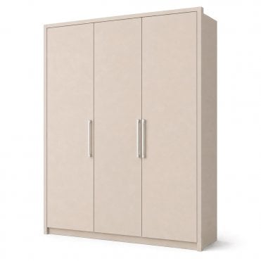 Berlin 150cm 3 Door All Wood Hinged Robe