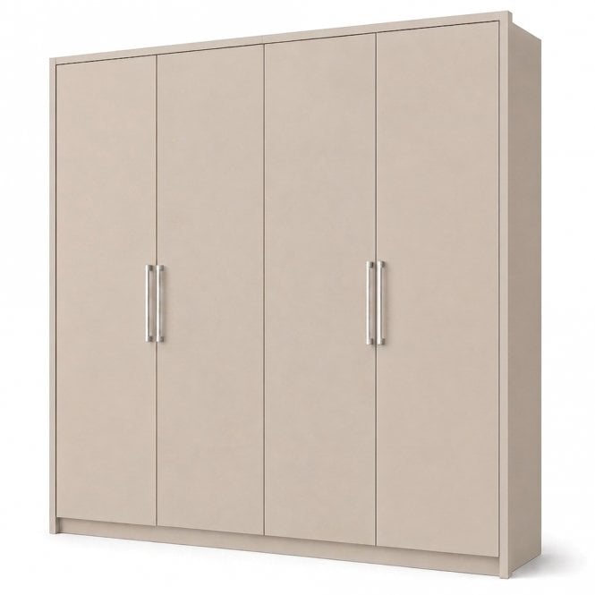 Berlin 200cm 4 Door All Wood Hinged Robe