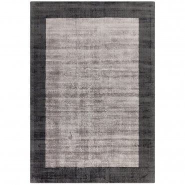 Blade Border Charcoal/Silver