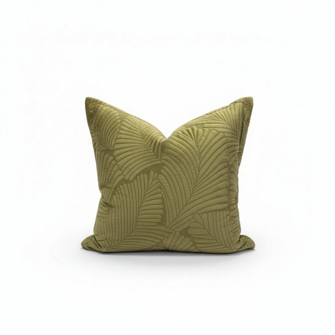 Botanic Moss Velvet Cushion