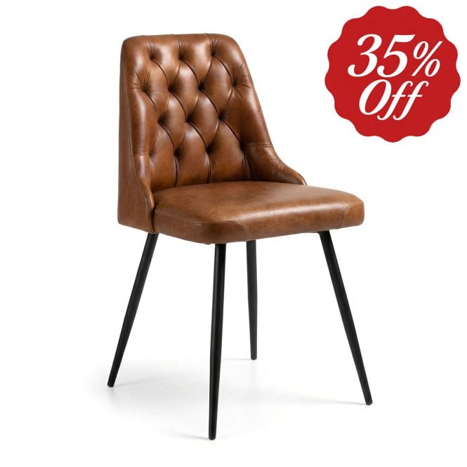 Brando Tan Chair (Display Only)