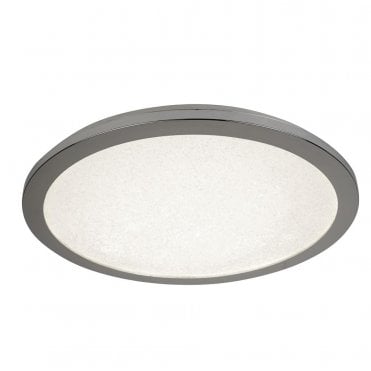 Brathay Led Flush Chrome Ip44 30cm
