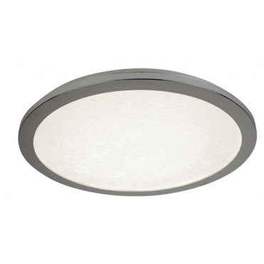 Brathay Led Flush Chrome Ip44 40cm