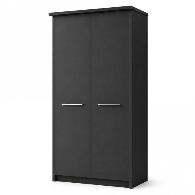 Cairns 100cm 2 Door All Wood Hinged Robe