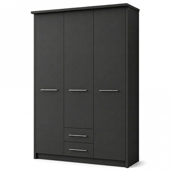 Cairns 150cm 3 Door 2 Drawer Hinged Robe