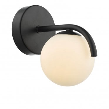 Calliope Opal Glass Wall Light