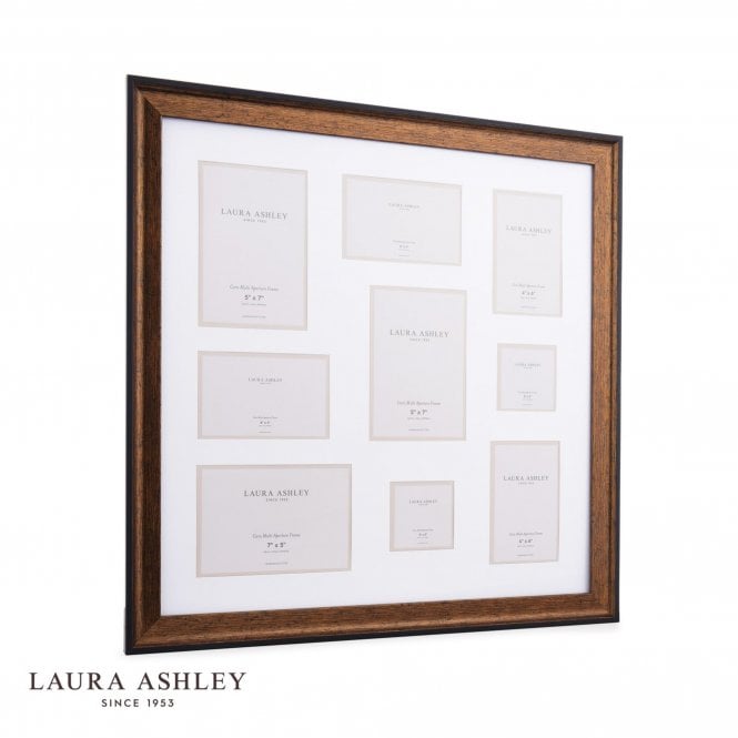 Cara Photo Frame Bronze With 9 Apertures