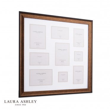 Cara Photo Frame Bronze With 9 Apertures