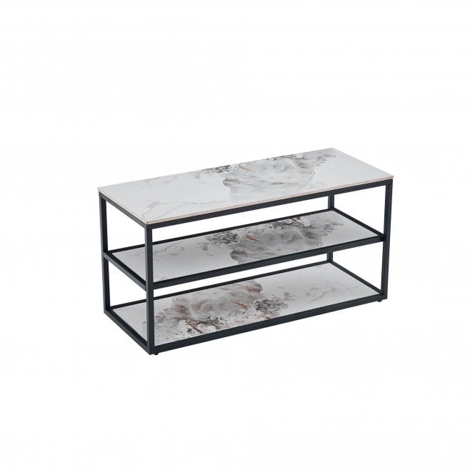 Carson 100cm White TV Unit