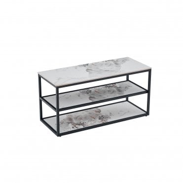 Carson 100cm White TV Unit