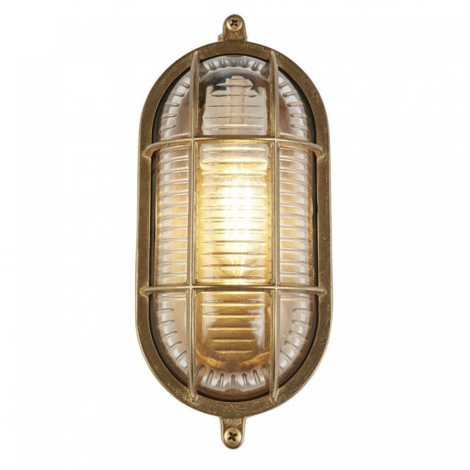 Cheviot Oval Outdoor Light Solid Brass