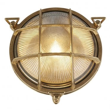 Cheviot Round Outdoor Light Solid Brass