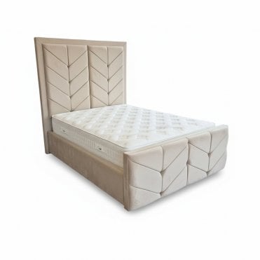 Chevron Bed Frame