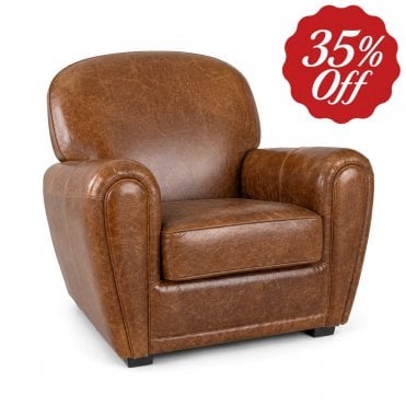 Cigar Leather Chair