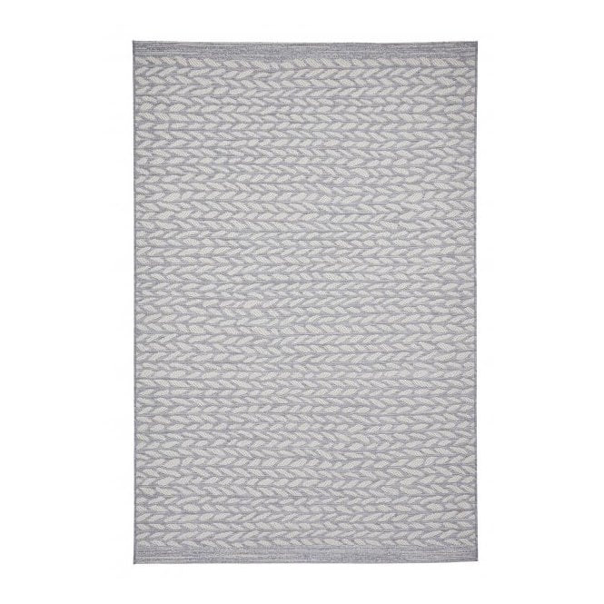 Coast A055 Grey Cream Outdoor Rug