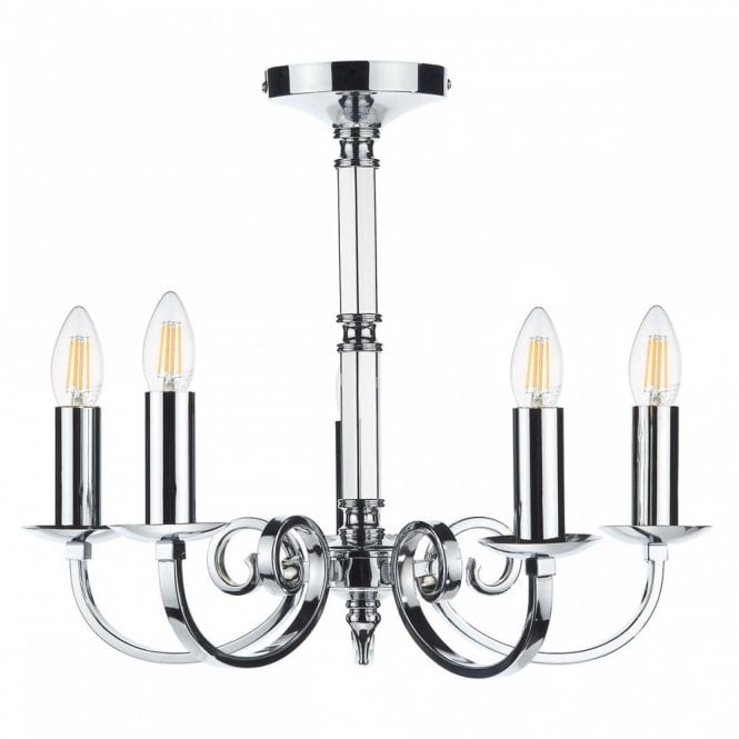 Coniston 5 Light Dual Mount Pendant