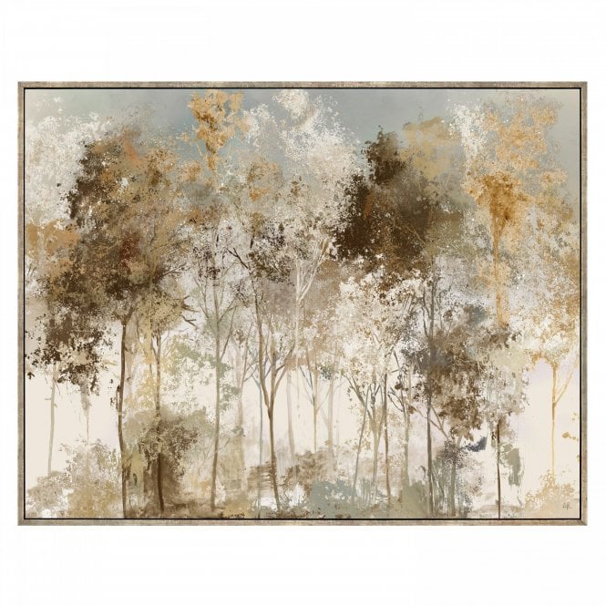 Copper Frost Framed Print
