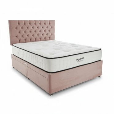 Croft Upholstered 4 drawer base and headboard