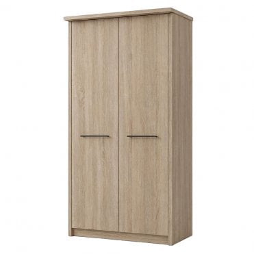 Dakar 2 100cm 2 Door All Wood Hinged Robe