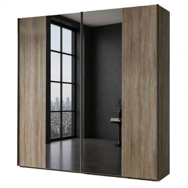 Dakar 2 200cm 2 Door All Mirror Sliding Robe