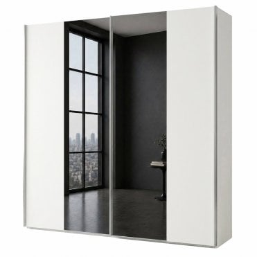 Darwin 200cm 2 Door All Mirror Sliding Robe