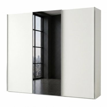 Darwin 300cm 3 Door 1 Mirror Door Sliding Robe