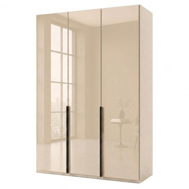 Daytona 150cm 3 Door All Glass Hinged Robe