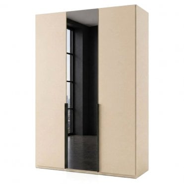 Daytona 150cm 3 Door Wood and 1 Mirror Door Hinged Robe